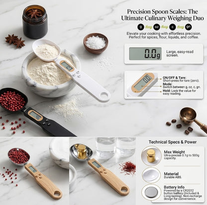 Digital Spoon Scale, 0–500 g