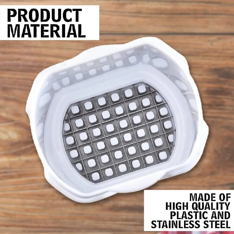 French Fries Potato Dicer Natural Fast Slicer Vegetable Dicer Chopper Vegetable Slicer French Fries Cutter Kitchen Tool 1pc