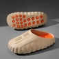 Men's Massage Slippers Indoor Outdoor Sandals Beach Comfortable Shell Slides Clogs Casual Shoes Men Women Home Summer Slippers