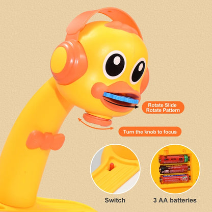 Kids LED Projector DrawinTablero LED animado para pintar y dibujar.